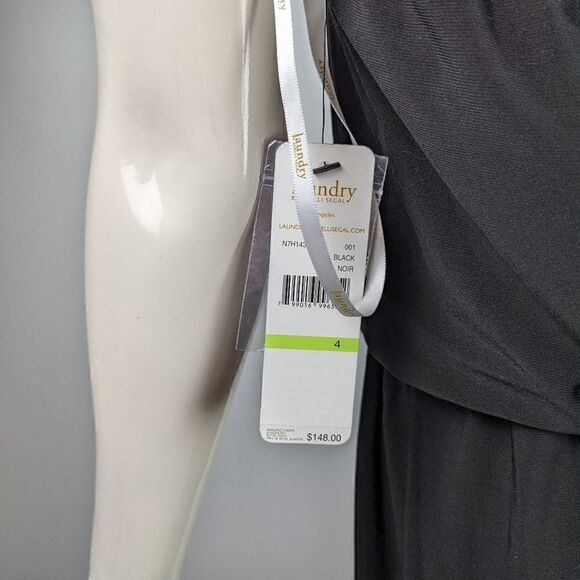 Black halter dress by Laundry NTW size 4 - Picture 5 of 8